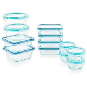 Complete Set of Glass Food Storage