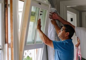 Replace windows and doors.