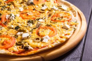 Greek pizza
