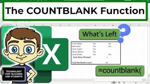 COUNTBLANK Function in Excel